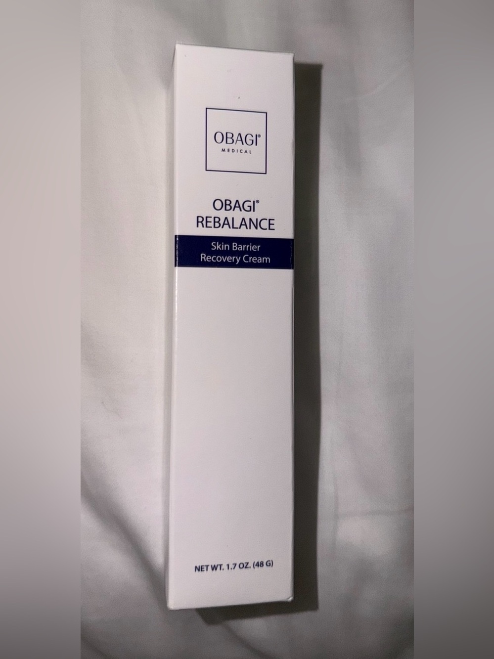 New in box Obagi Rebalance Skin Barrier Recovery Cream